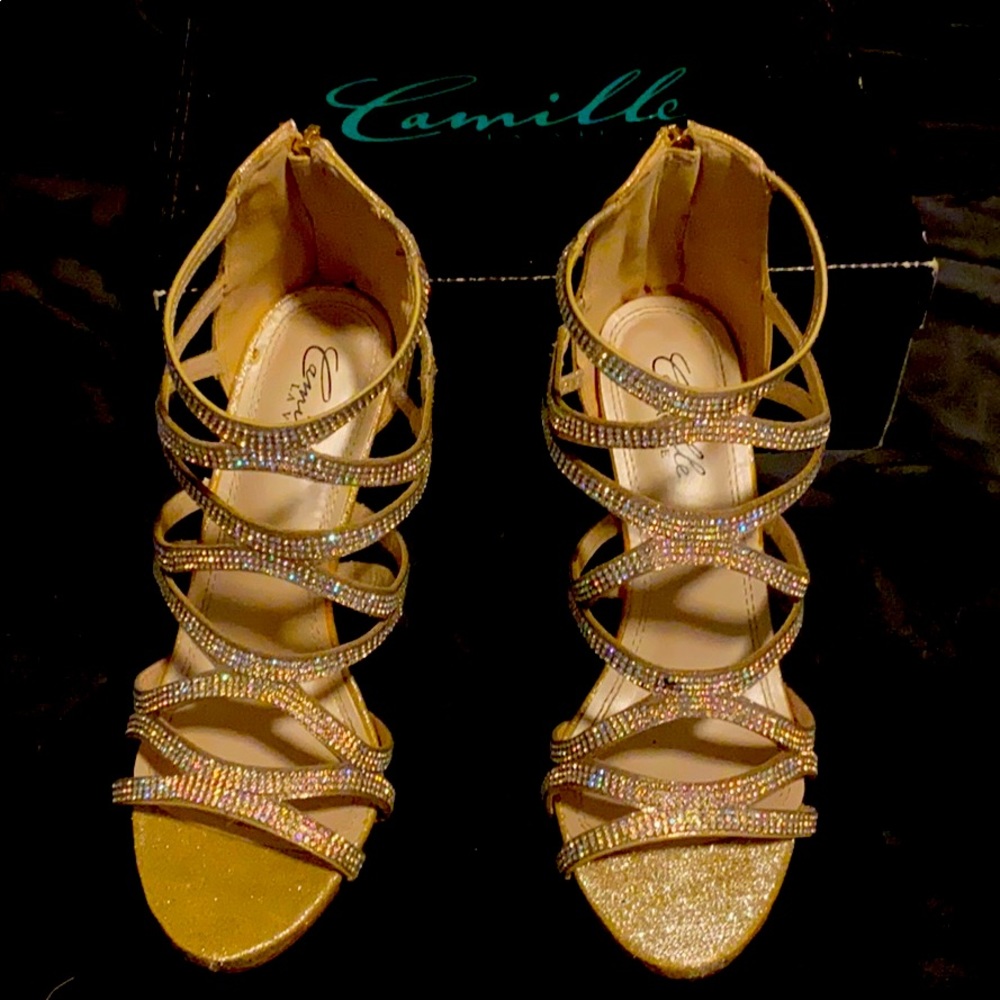 Camille Charlotte-11 champagne size 7 1/2